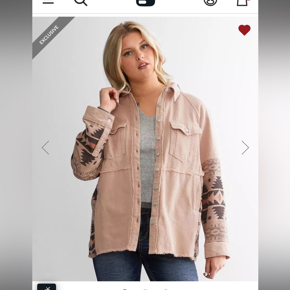 NWT Aztec Print Jacket